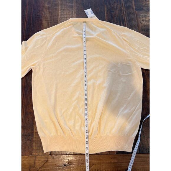 NWT Fairway Greene Mens 100% Pima Cotton V Neck Sweater Size L - Picture 3 of 3